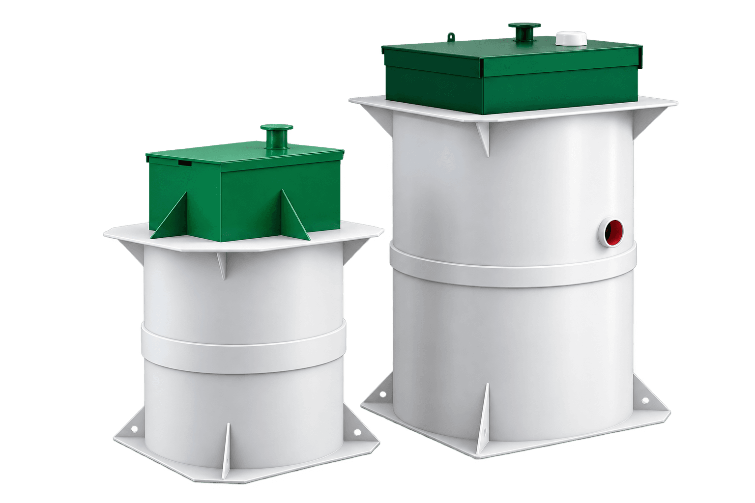 AWS autonomous sewage treatment plant