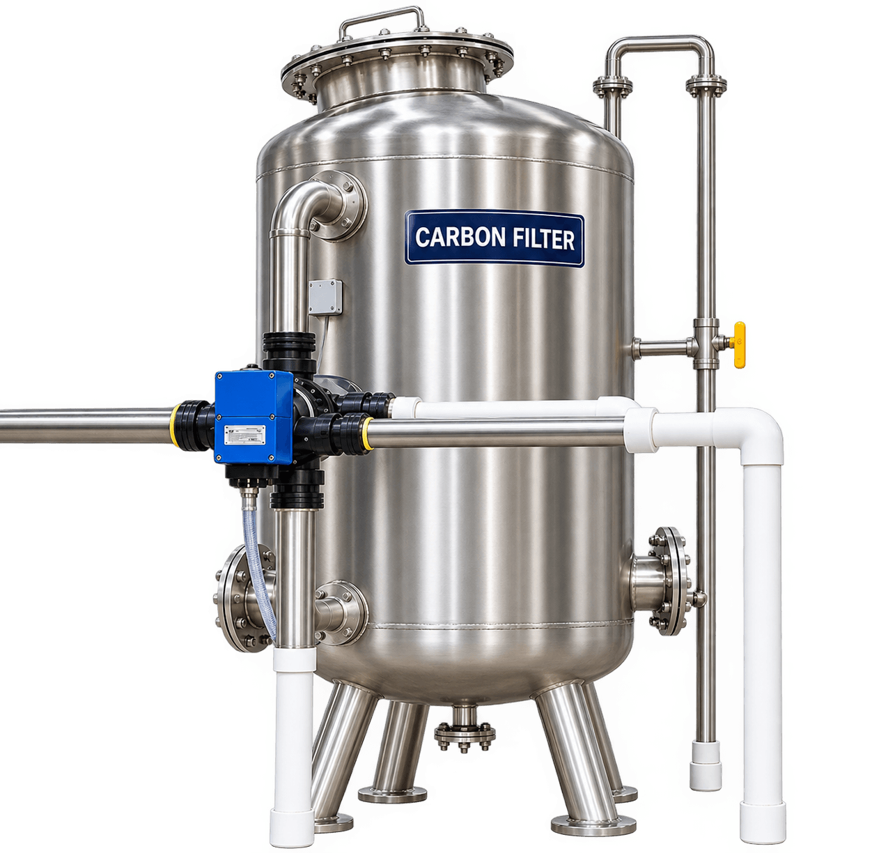 2. Activated Carbon Filter – Better Control of Chlorine and Odour - Shivsu Watec water filtration system