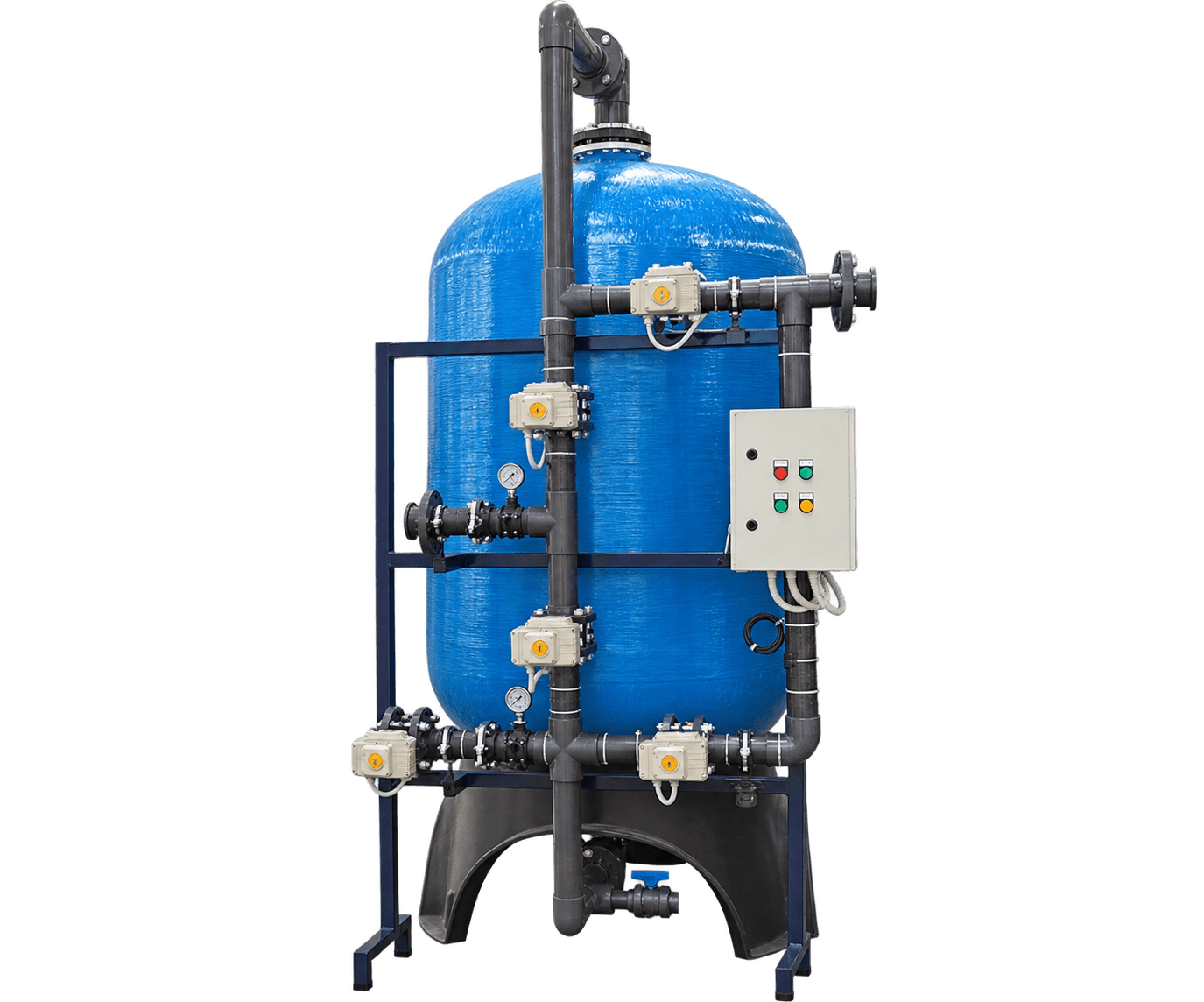 3. Multimedia Filter – Handling a Wider Range of Suspended Solids - Shivsu Watec water filtration system