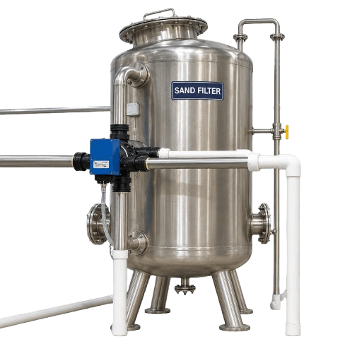 1. Sand Filter – Effective Removal of Suspended Particles - Shivsu Watec water filtration system